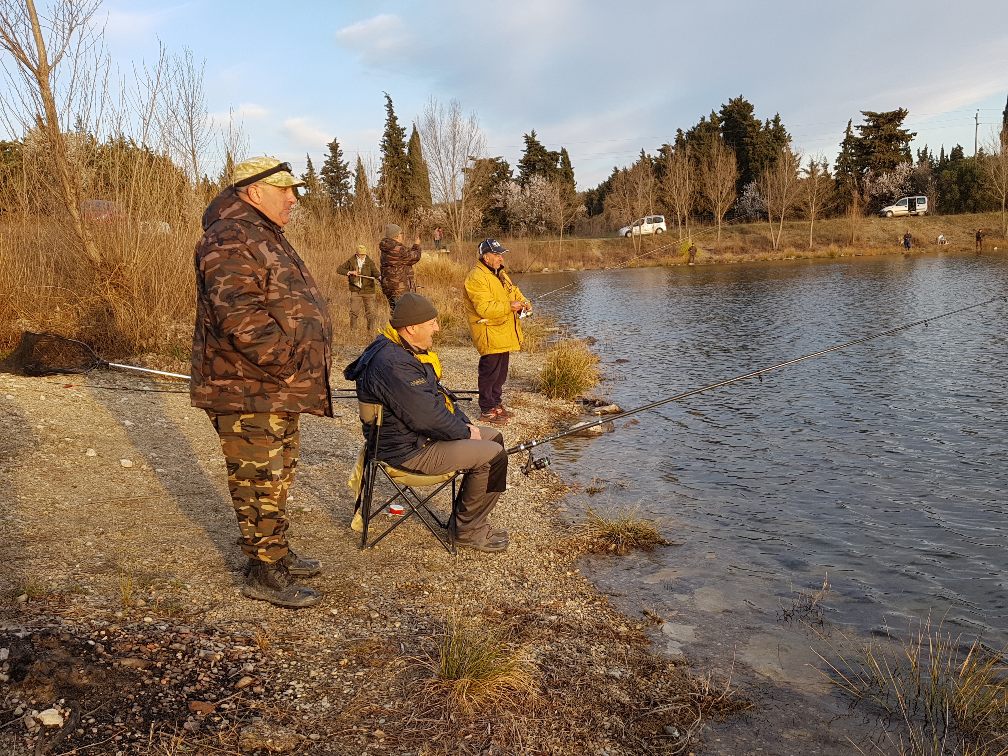etang peche truite uzes
