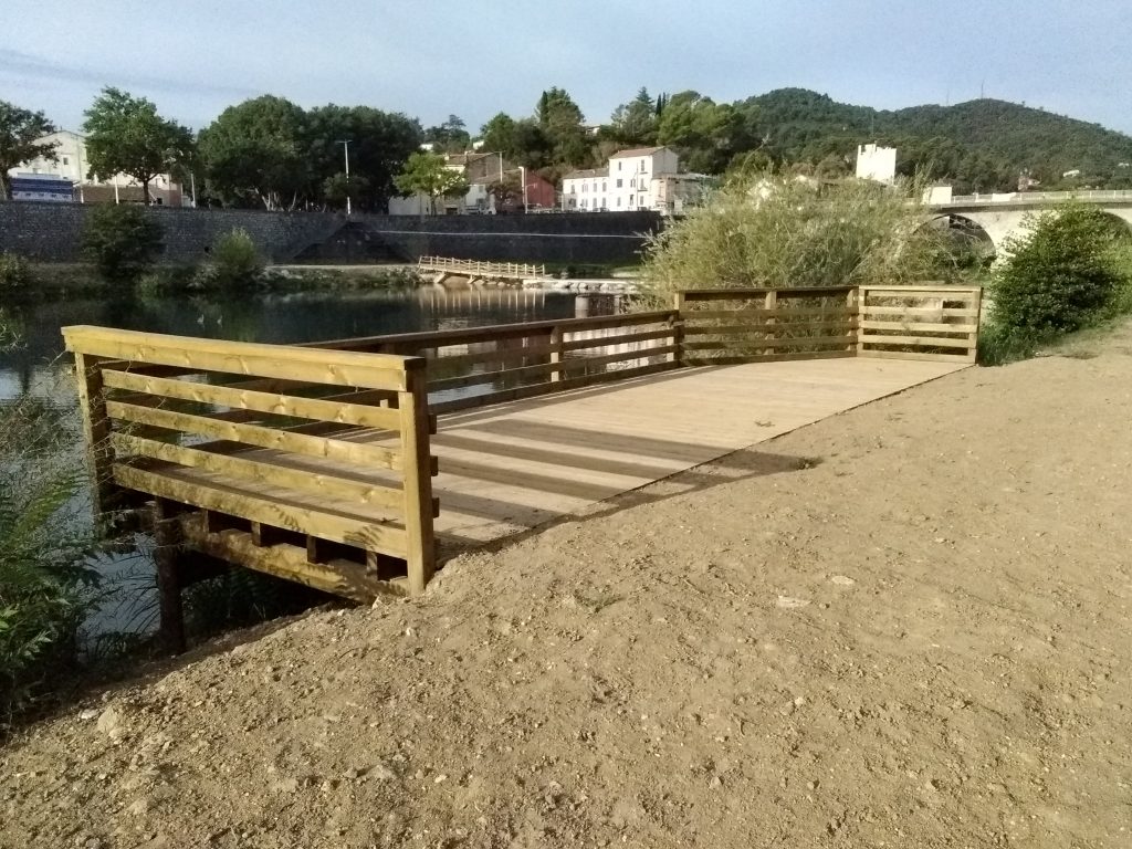 ponton Handipêche à Alès