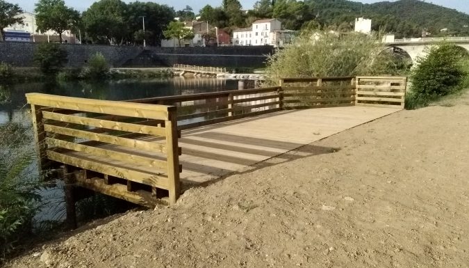 ponton Handipêche à Alès