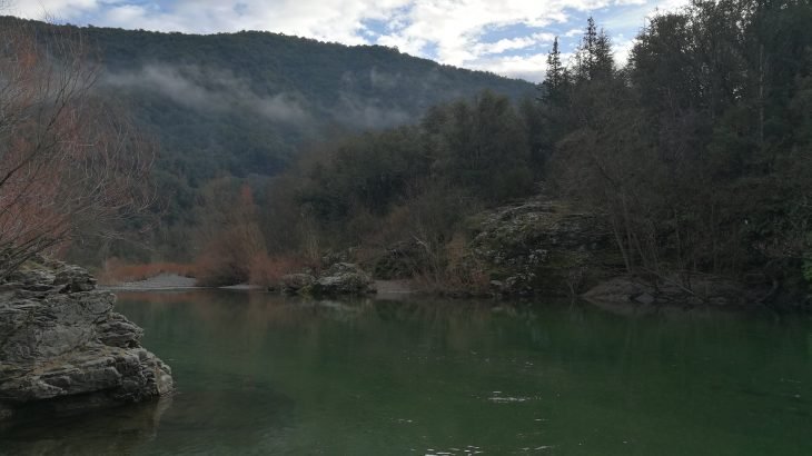 Pêcher la truite dans les Cévennes sur l'Hérault