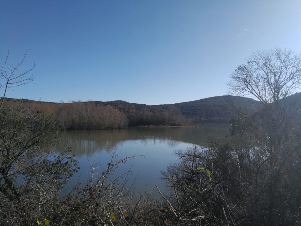 Pêche sur le barrage de la Rouvière dans le Gard