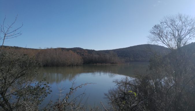 Pêche sur le barrage de la Rouvière dans le Gard