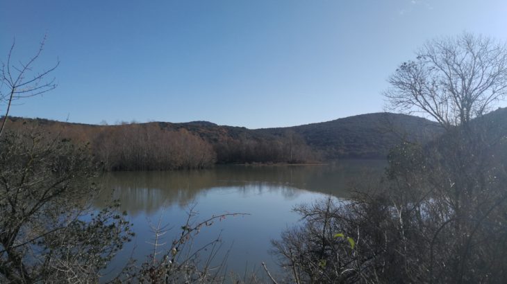 Pêche sur le barrage de la Rouvière dans le Gard