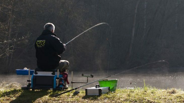 Technique de pêche au coup en hiver