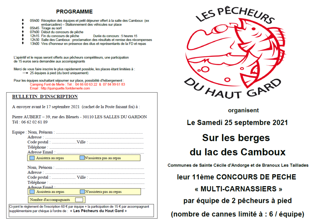 concours pêche gard