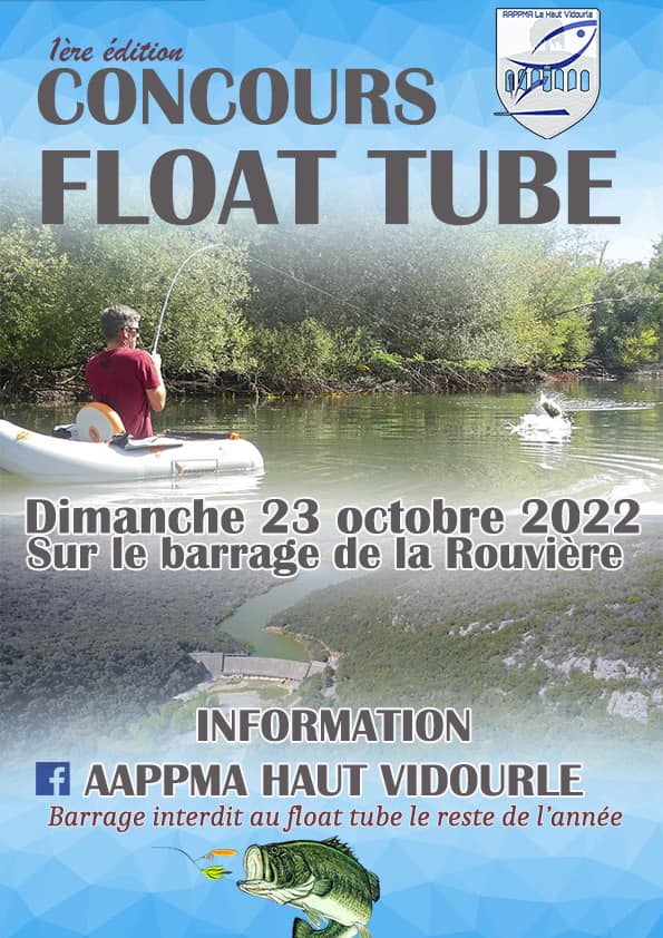 AAPPMA de Quissac - Concours Float tube - Fédération de Pêche du Gard