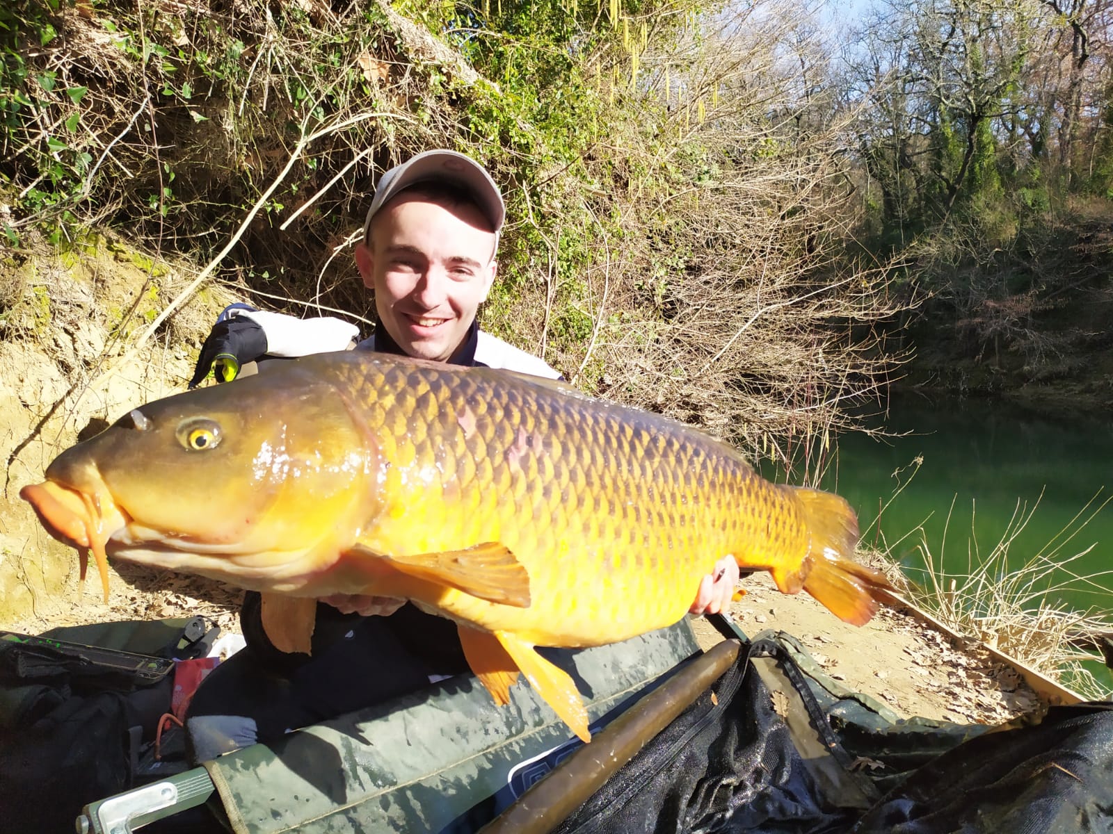 Pêche rapide de la carpe en rivière - Fédération de Pêche du Gard