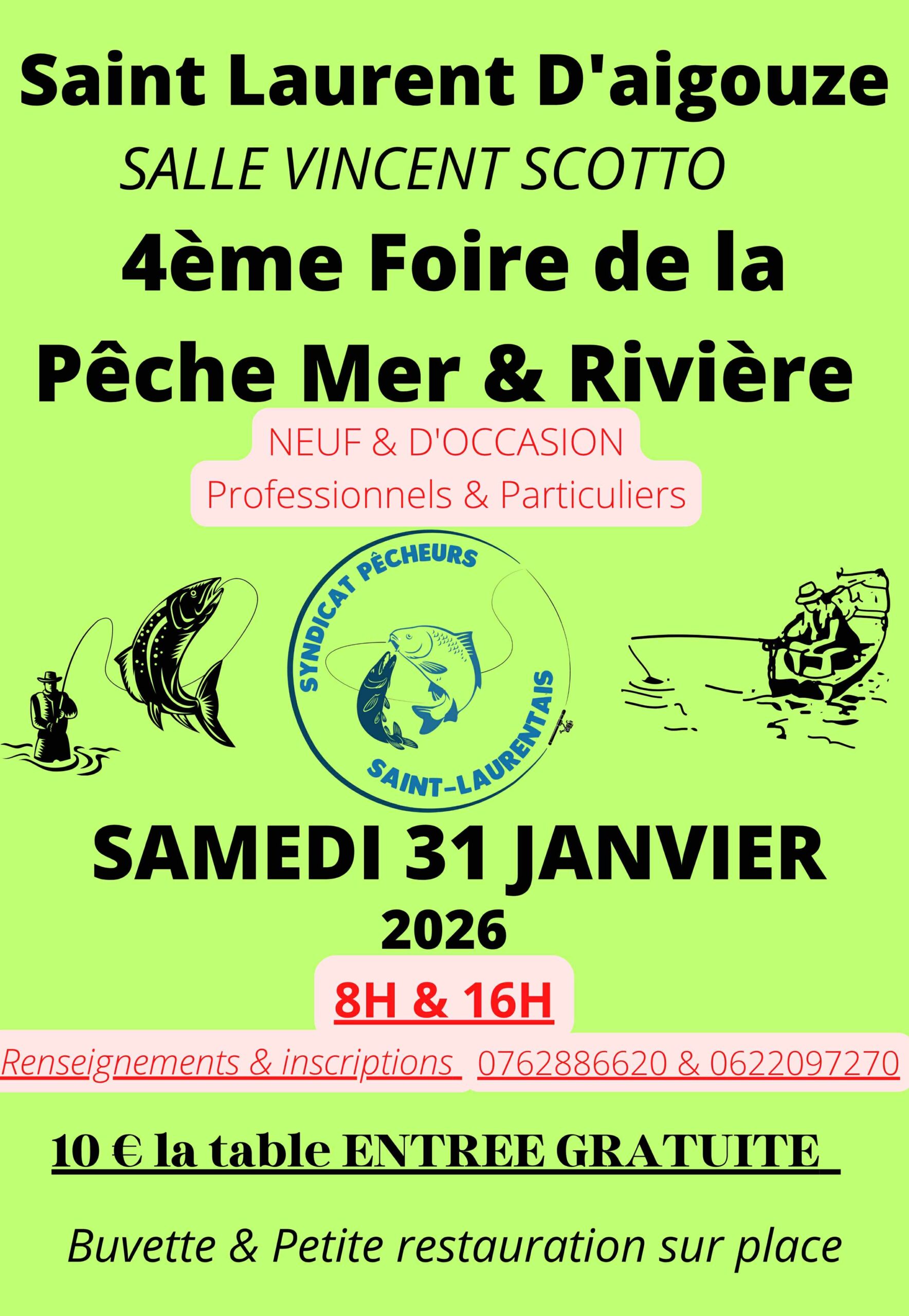 Foire de la P&ecirc;che en Mer & Rivi&egrave;re