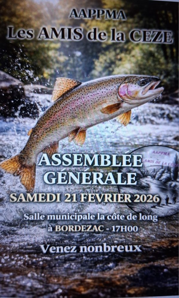 AG AAPPMA Les amis de la C&egrave;ze