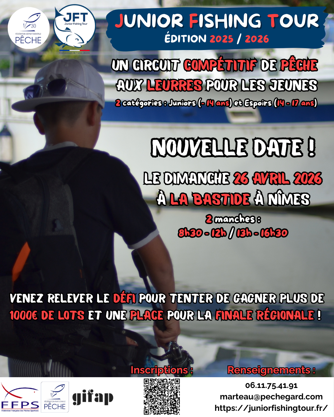 Manche d&eacute;partementale Junior Fishing Tour Leurres - Bastide